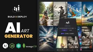 Building and Deploying a Full-Stack MERN AI Image Art Generator App | DALL-E & Midjourney Clone