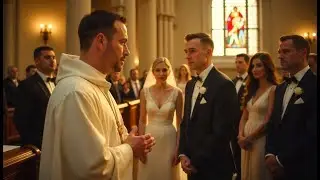 During the Wedding, the Priest Suddenly Stops—What He Noticed About the Bride Shocked |