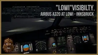 [P3D v4.1] Low Visibility at LOWI | FSLabs A320 Night Landing at ORBX Innsbruck