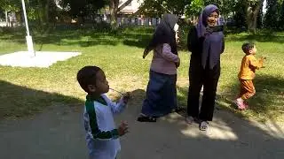 AL Ikut Lomba Lari Kelereng