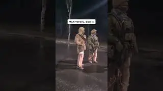 〽️Война Россия-Украина〽️Местный житель общается с российскими военными〽️War Russia-Ukraine