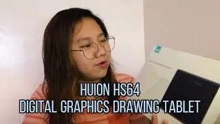 HUION HS64 Graphics Drawing Tablet Review| Very Useful fot Online Class/Work