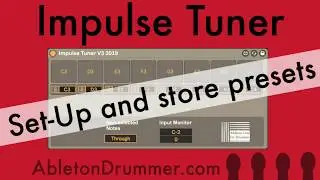 IMPULSE TUNER Tutorial - Max for Live device for Ableton Live