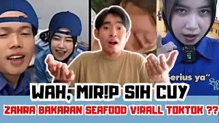 Zahra viral ?? Masa iya Zahra Bakaran seafood sih ?ternyataa ??