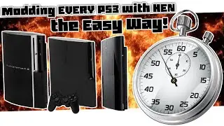Modding EVERY PS3 with HEN in 4 Minutes! // FW 4.91 // Modding Made Easy!