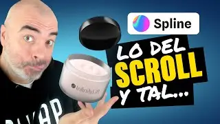 Animación 3D al hacer SCROLL en la web | SPLINE | BRICKS | BLENDER | WordPress