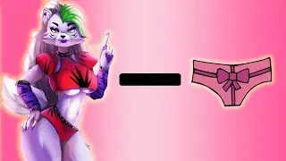 Roxanne Wolf  - ALL Clothes = ? | Five Nights at Freddy's animation
