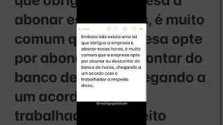 Declaração de horas abona o dia todo? Pode ter desconto?#shorts