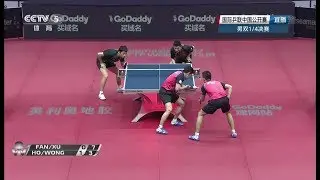 2017 China Open (MD-QF) FAN Zhendong/XU Xin Vs HO Kwan Kit/WONG Chun Ting [Full/Chinese|HD1080p]