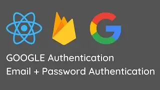 React + Firebase kullanarak, hem email, password hem de google ile authentication işlemleri yapalım