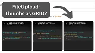 Filament: FileUpload Layout Horizontal Grid