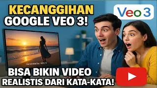REALISTIS CONTOH PROMT AL GOGLE VEO3 ! BERBAHASA INDONESIA !! Google Veo3
