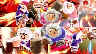Every Ice Climbers Move Kill Spark (SSBU)