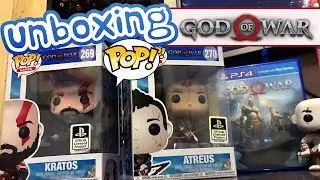 Unboxing: Funko Pop - Kratos & Atreus do God of War (PS4)