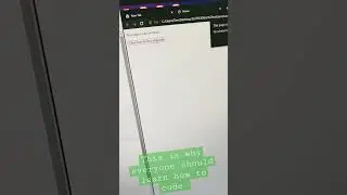 Why every1 should learn to code... 