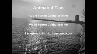 Animated Text for Video
