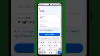 ফেসবুক নাম চেঞ্জ করবো কিভাবে | #namechanged #shorts #shortsvideo #short #facebook