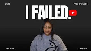 I Failed This Year — My 2025 Reflection & 2026 Reset
