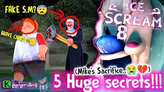 5 SECRET upcoming Events of ICE SCREAM 8 that will SHOCK you!!!!!😱🔥 | Ice Scream 8 Pre-register