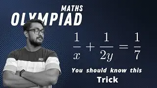 Math olympiad question | simple trick | Algebra equation solving