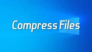How can I compress files in Windows 10 - ازاى اضغظ الملفات فى ويندوز 10 واوفر مساحه فى الهارد