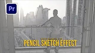 How To Create Pencil Sketch  Effect In Premiere Pro CC - Tutorial