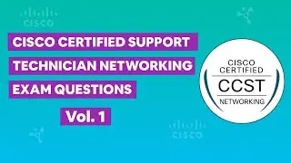 Cisco Certified Support Technician Networking Exam Prep Questions vol. 1