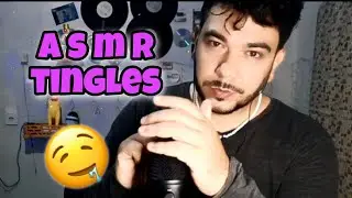 Vários tingles asmr,colher,sons de boca e som com as mãos.
