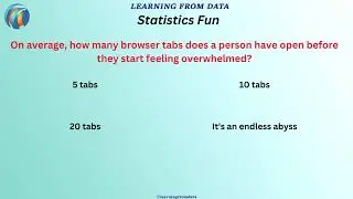 Statistics Quiz #17
