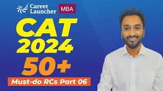 CAT RC Practice | 50 Must-do Reading Comprehension Set 06 | CAT 2024