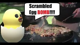 Cheesy Scramble BOMB on the Cuisinart 360 XL