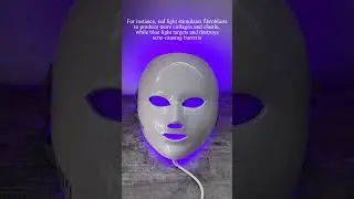 Amazon Find: NEWKEY Led Face Mask Light Therapy, 7 led Light Therapy for Facial Skin Care