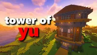 We Built A Wizard Tower In My Minecraft Forever World