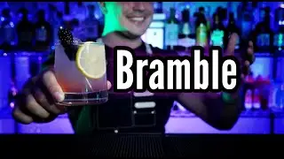 Cocktail Bramble 🫐🍋 Bebida con Chambord 