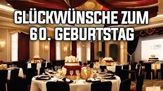 Glückwünsche zum 60. Geburtstag - Grußvideo lustig zum verschicken für Whatsapp kostenlos