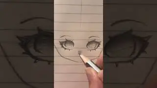 tutorial cómo dibujar la nariz fácil ✨🍓 #drawing #dibujotutorial #drawingtutorial