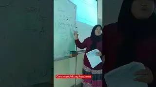 menghitung kuat arus listrik