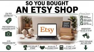 So You Bought An Etsy Shop — Here's What It Actually Costs