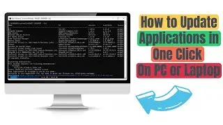 How to Update All Applications or Software in one Click on PC | PC Tips Part 1