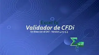 Validador en Excel de CFDi en Linea con el SAT
