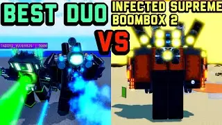 Best duo vs five of each boss in super box siege defense Roblox