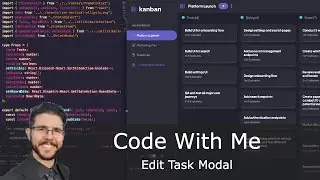 Code With Me - Edit Task Modal - Kanban Task Tracker