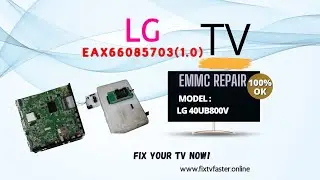 EAX66085703(1.0) LG 40UB800v tested emmc firmware.