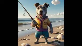 Dog on a deserted island #dog #cat #Dogs and Cats