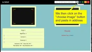 Webcam QR Code Scanner - Using Online QR Code Images