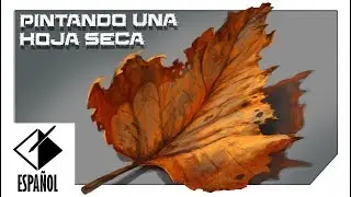 Como pintar una Hoja Seca en 