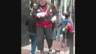 dancing..clown guy