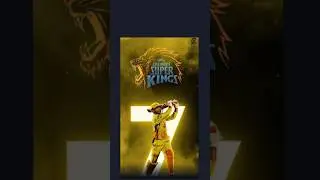 MS Dhoni Fans...???? 4D card Animation
