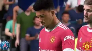 Fifa 22. PSG vs Manchester United _ Champions League final.2022