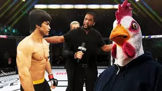 PS5 | Bruce Lee vs. Cock Aggressive (EA Sports UFC 4)